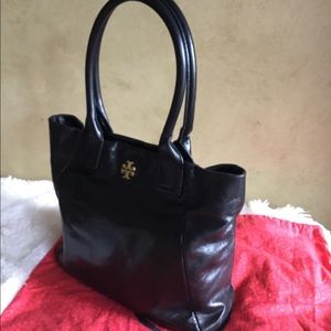 TORY BURCH LEATHER TOTE